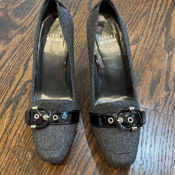 Stuart Weitzman Wool Heels - Picture 2 of 4